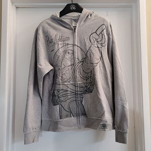 Disney store buzz lightyear zip up hoodie